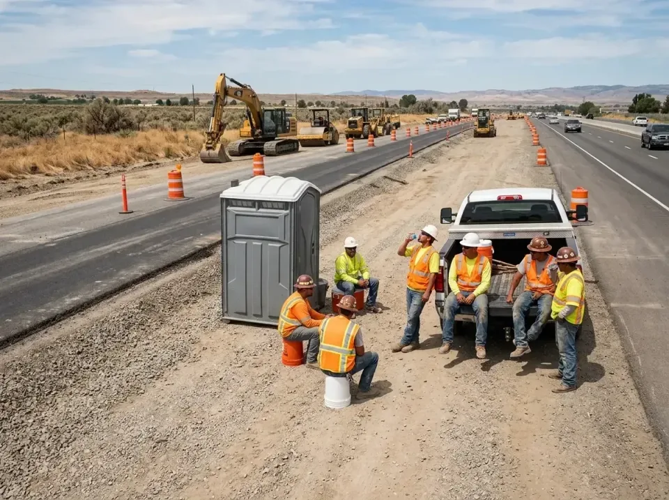 highway-road-construction-crew-007 — frequently asked questions, Porta Potty and Restroom Rentals in Skidway Lake, MI